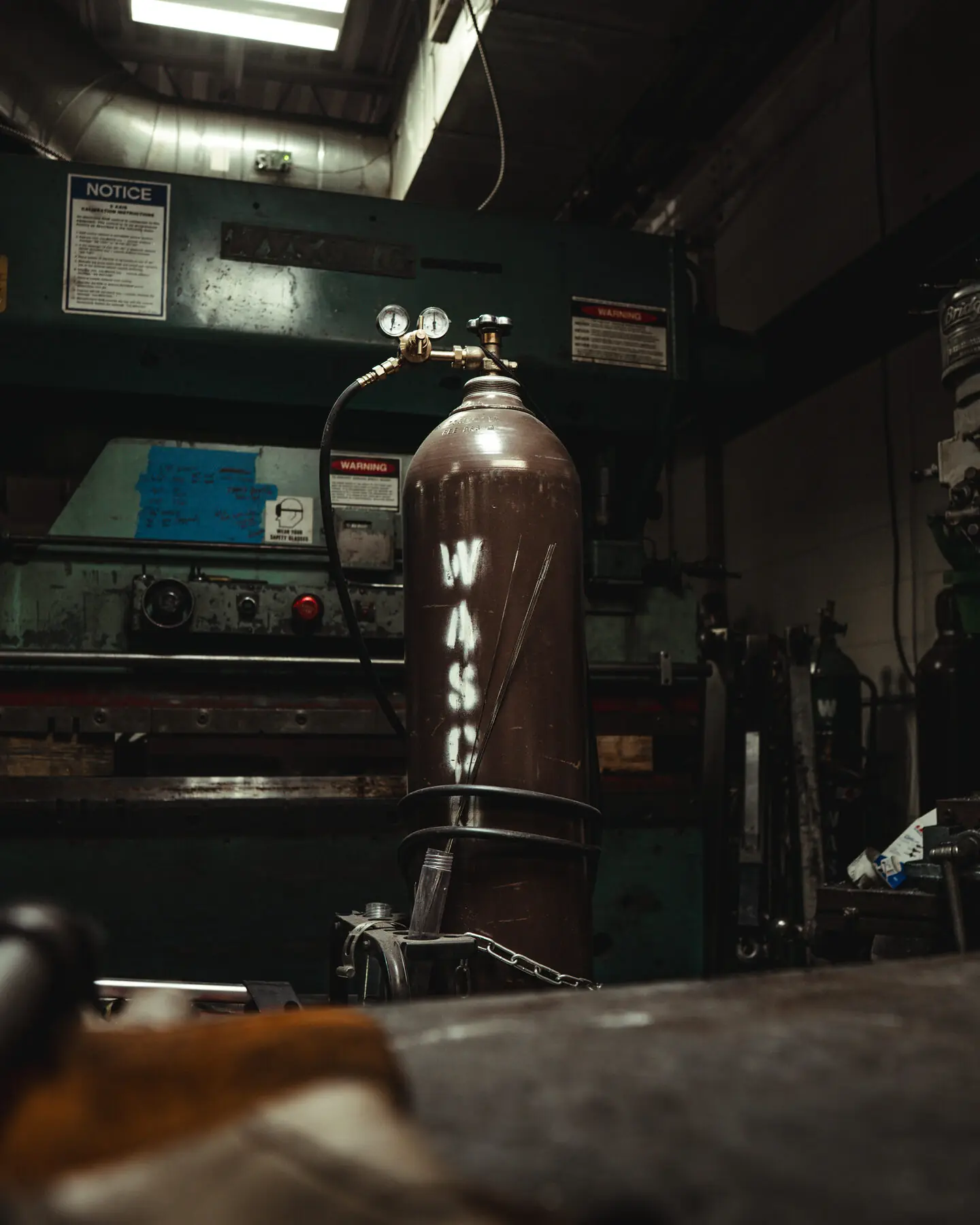 Inside the shop